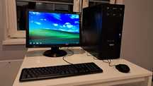 Retro Zeataw do Gier Rarytas 2x3.0Ghz/SSD/Grafika-1GB/Ram-4GB/Asus 19'
