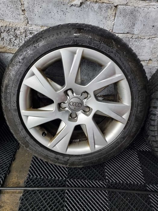 Felgi 17 audi 5x112 Continental zimowe
