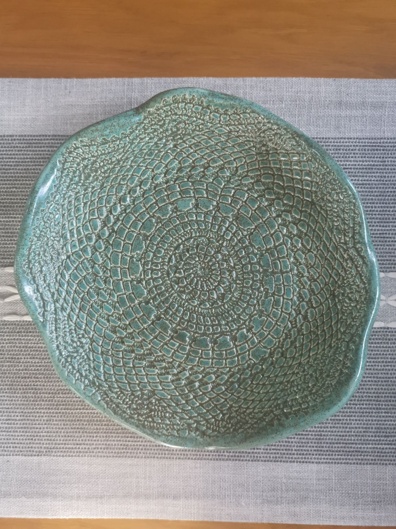 Ceramiczny talerz śr. 25 cm