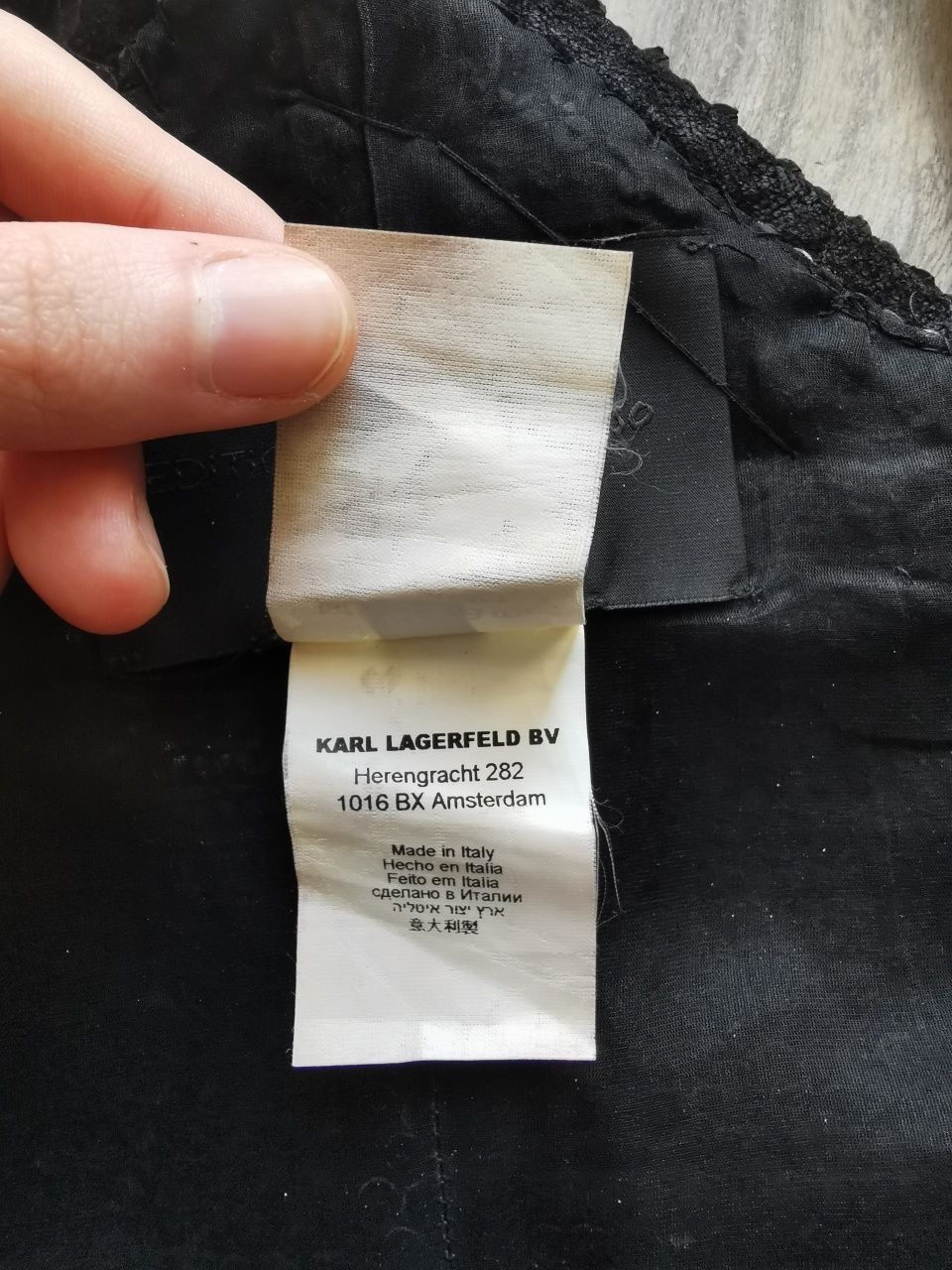 Sukienka Karl Lagerfeld dress limited edition size 42 XL 28 rozmiar
