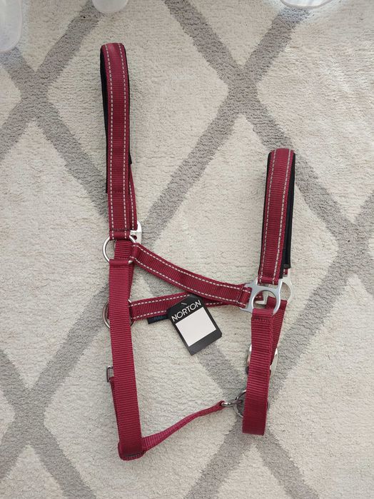 Kantar Norton Reflective odblaskowy bordowy X-FULL nowy z metka