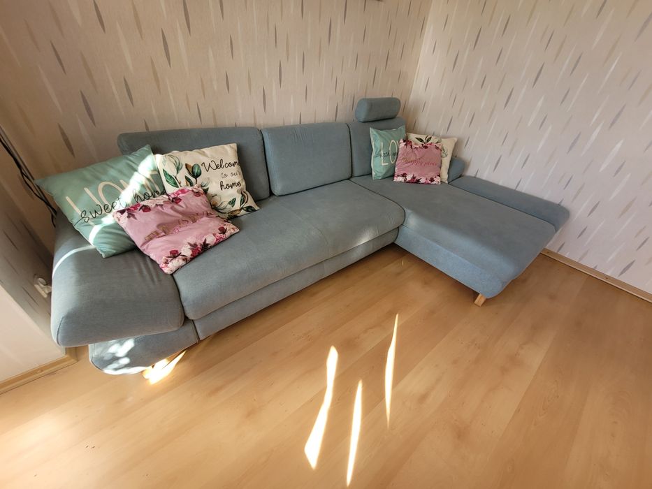 Narożnik jasny zielony/miętowy