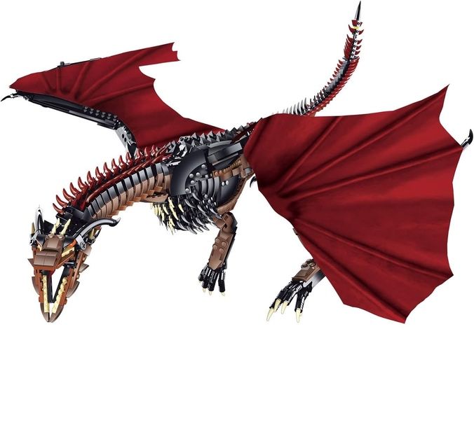 Конструктор Дракон Гра Престолів‼️1889 деталей drogon game of thrones