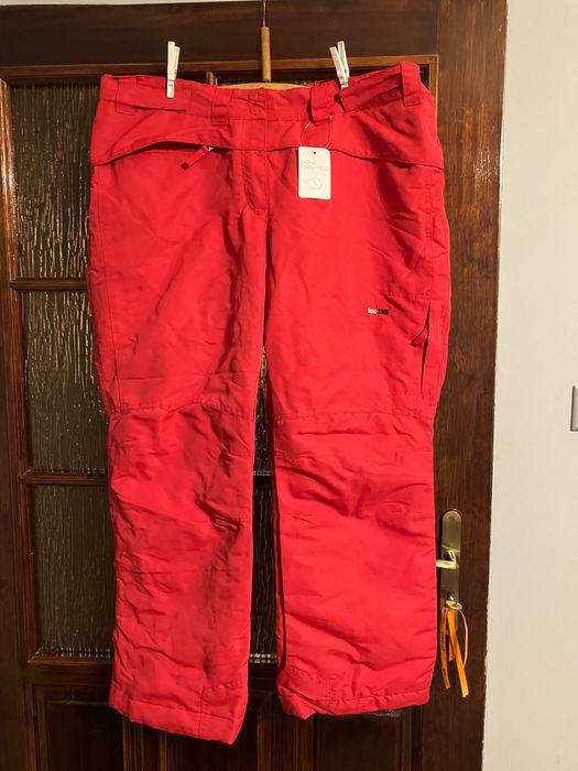 Spodnie 50 damskie NOWE termiczne funkcyjne Bonprix ocieplane duże