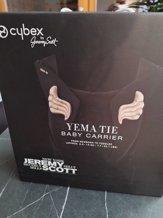Cybex Nosidło YEMA Tie WINGS (skrzydła) NOWE