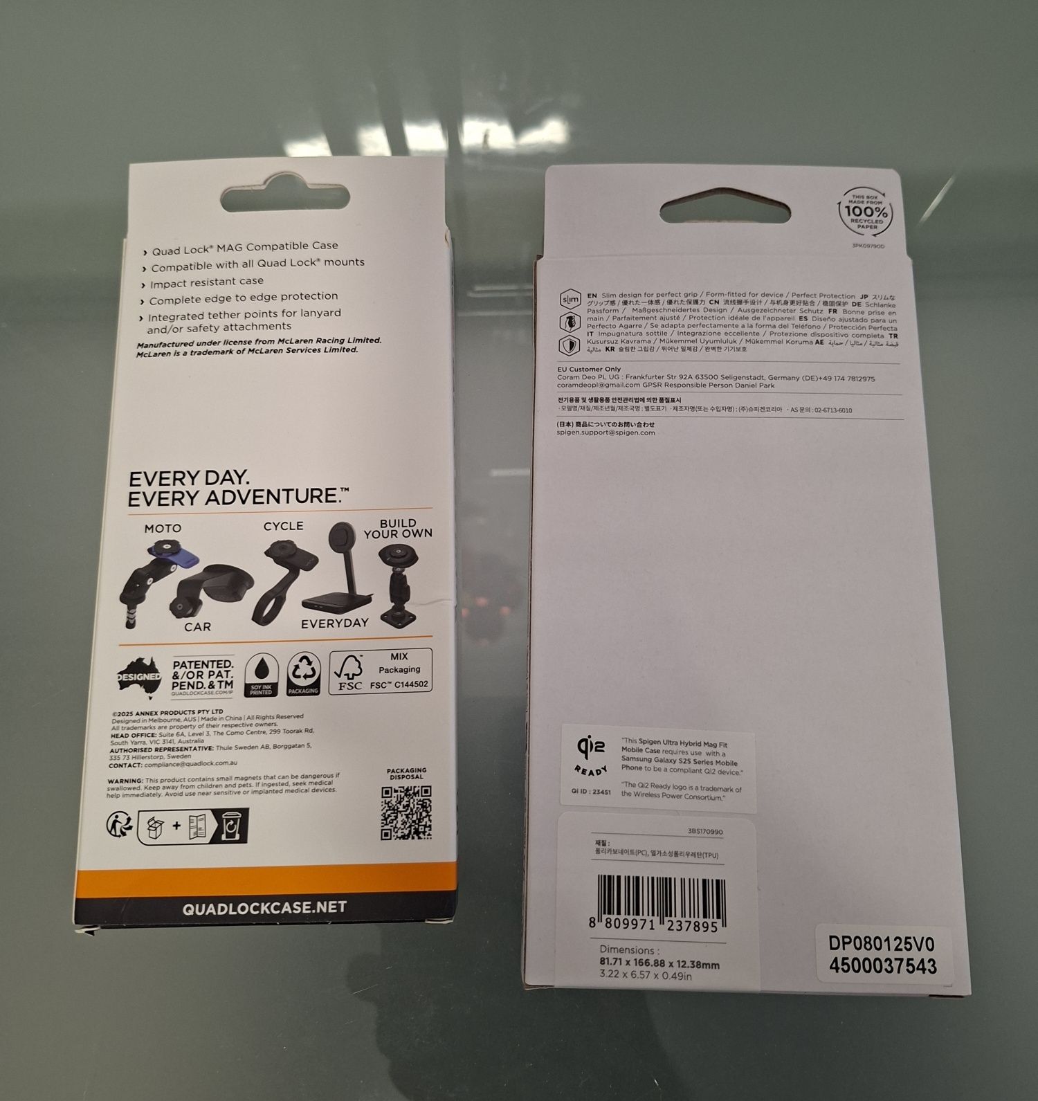 QuadLock Samsung S25 Ultra Capa Spigen S25 Ultra Carregador Apple 20w