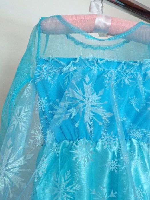 Fantasia / Vestido Princesa Elsa (Frozen) - NOVO - 3,4,5,6,7anos