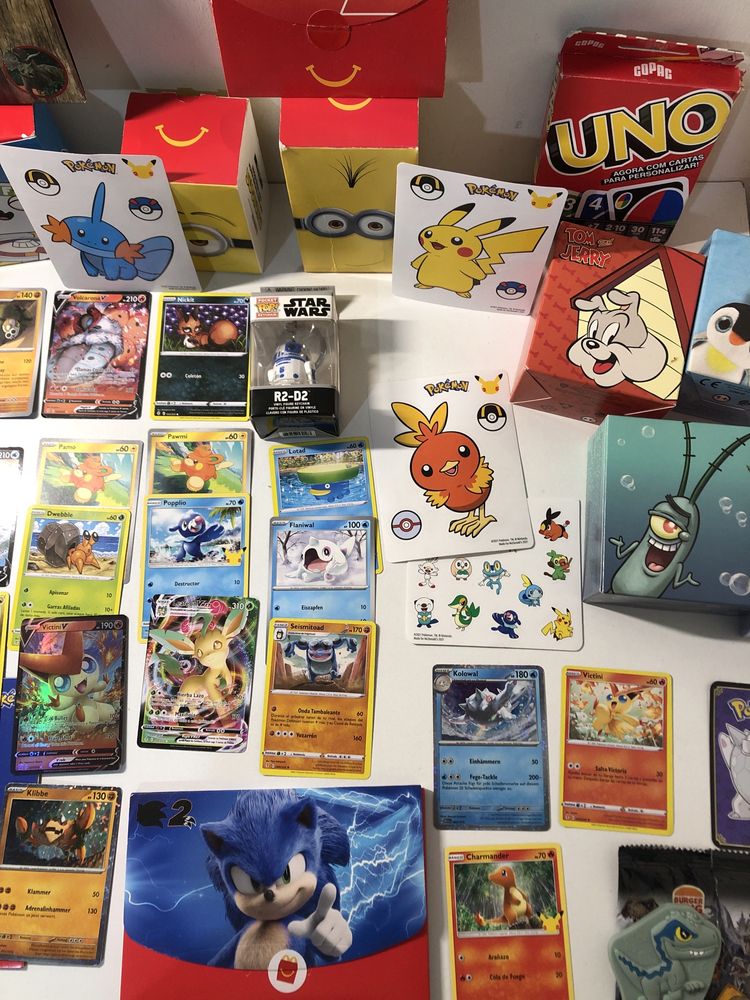Brinquedos McDonalds colecão