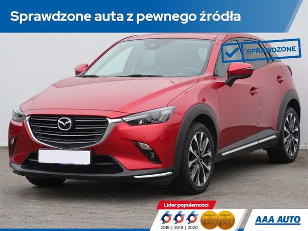 Mazda CX-3 2.0 Skyactiv-G, Salon Polska, Serwis ASO, Automat, Skóra, Navi, Xenon,