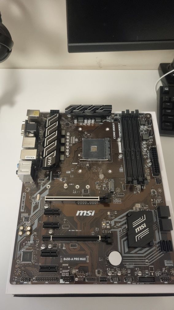 Zestaw płyta główna + procesor [MSI B450-A PRO MAX + RYZEN 5 1600AF]