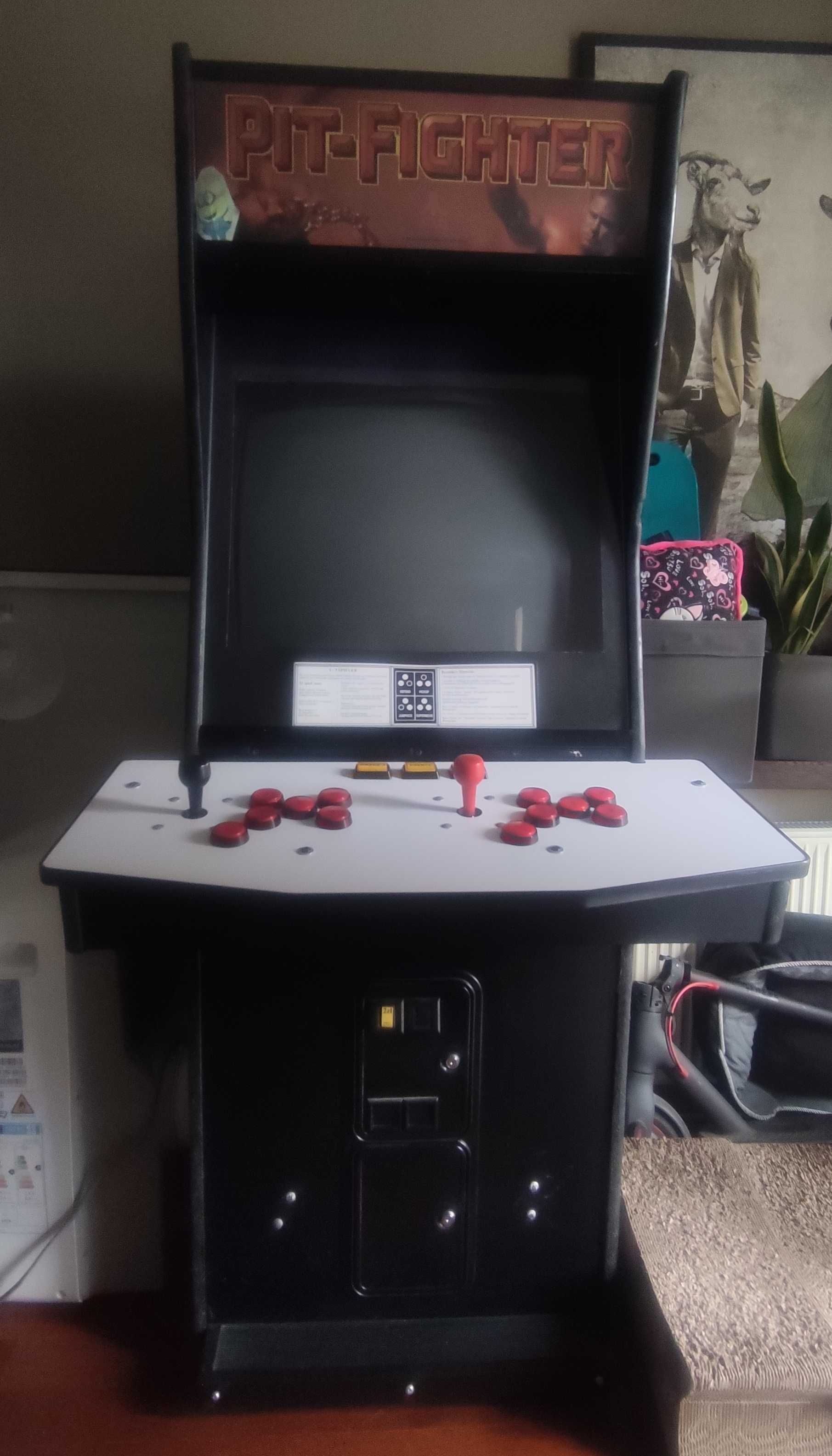 Automat Arcade Atari z 1991 monitor kineskopowy WROCŁAW