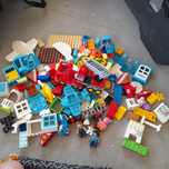 REZERWACJA Duży zestwa lego duplo micky kraina lodu straż