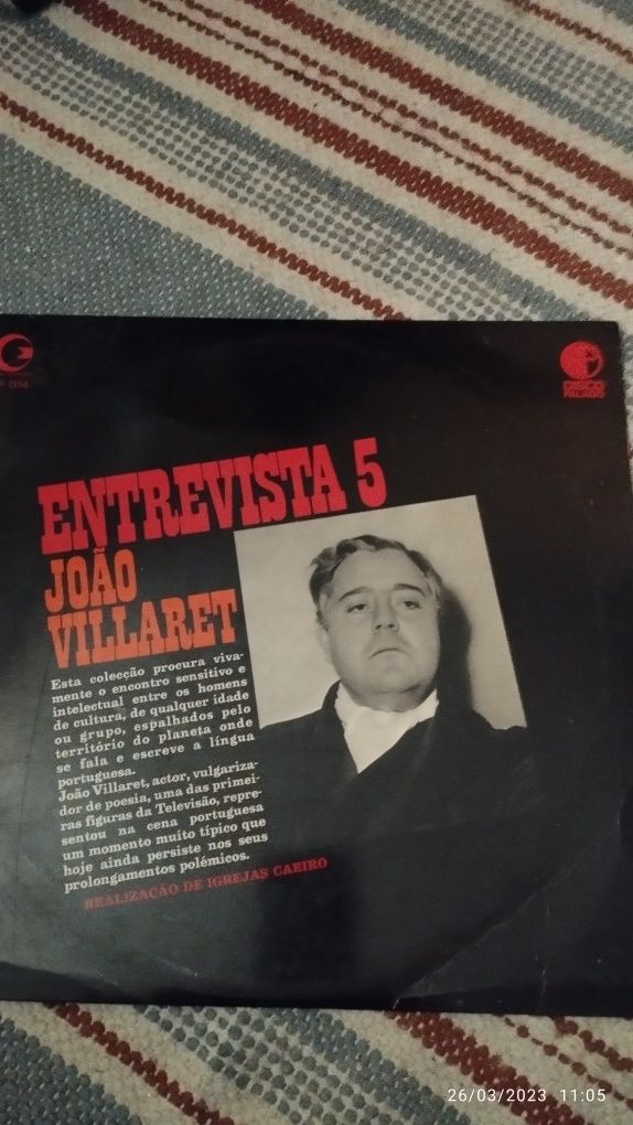 Vinil joão Villaret