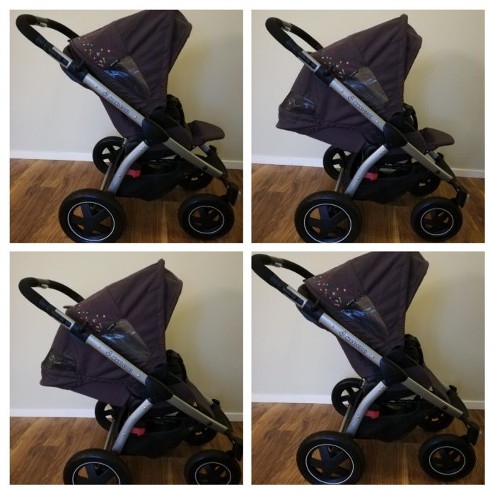 Maxi Cosi Mura 4 Plus wózek 2w1 Confetti GRATISY