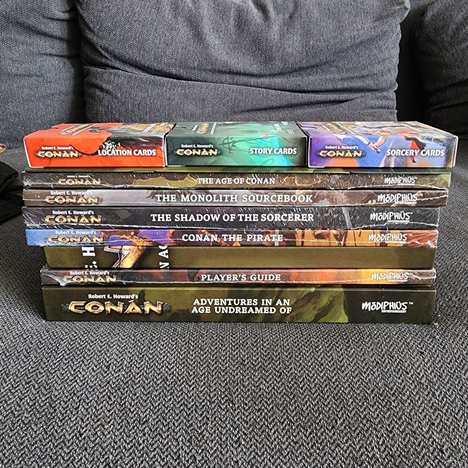 Conan RPG zestaw podręczników i dodatków