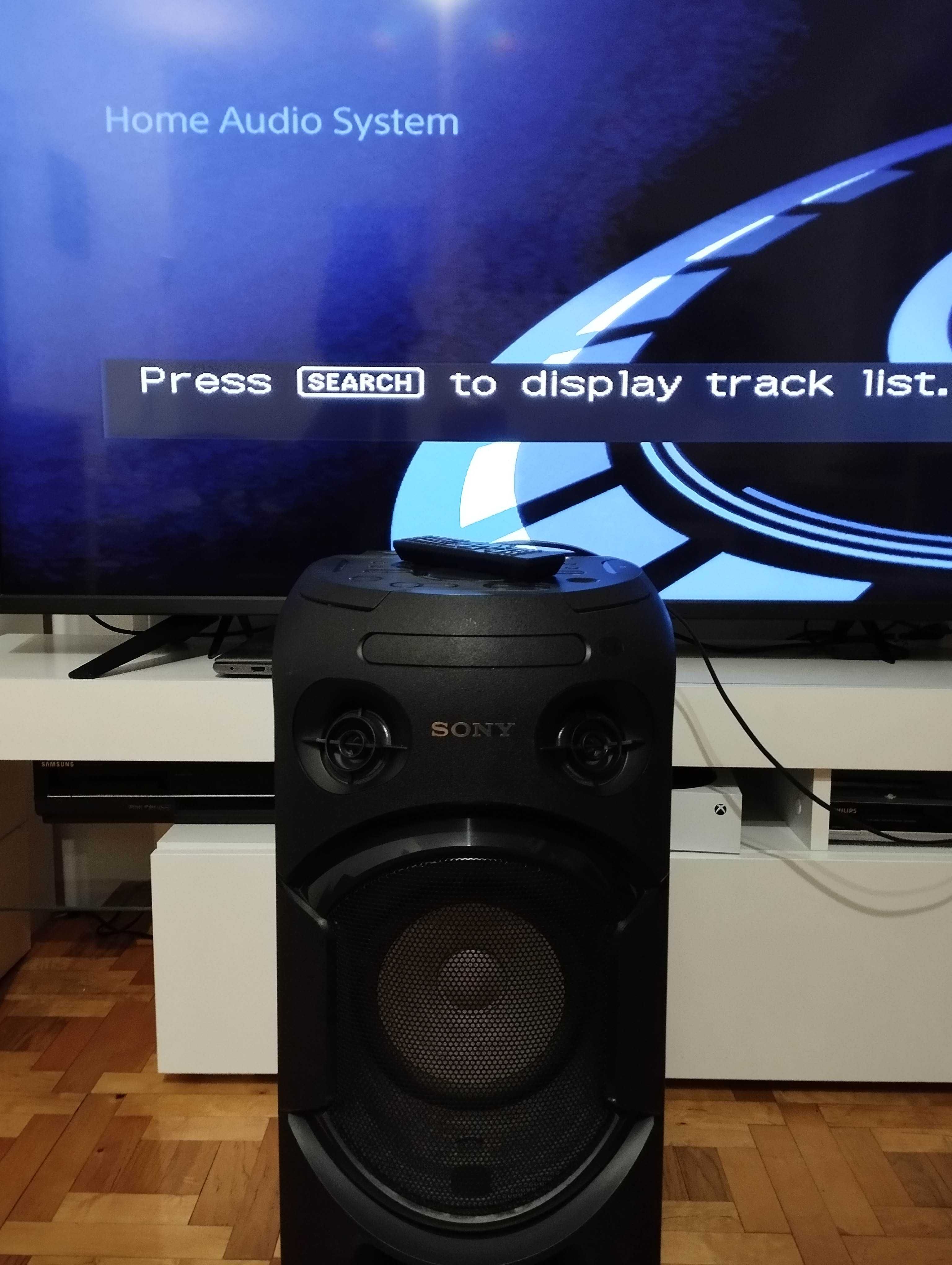 głośnik przenośny SONY MHC-V21D z DVD HDMI, mp3, bluetooth