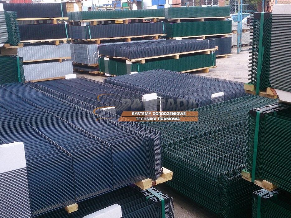 PANELE OGRODZENIOWE - ogrodzenia PANELOWE - H=1,53m - KOLORY - 1530 mm