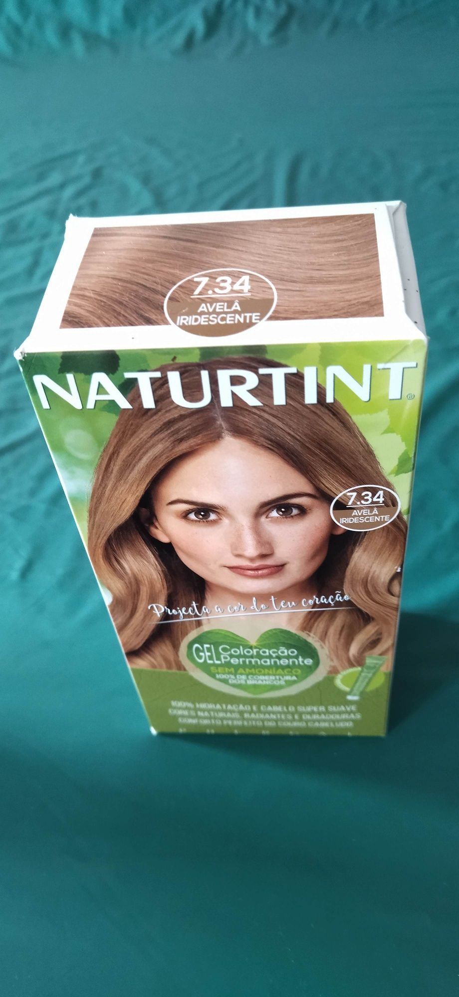 Tinta natural para cabelo