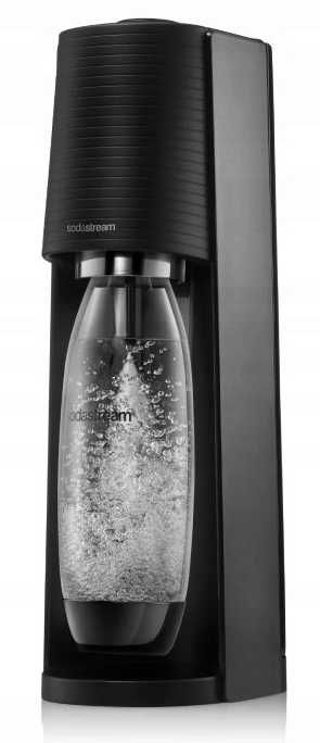 SATURATOR Sodastream Terra Czarny Do Wody Gazowanej Butelka (GRATIS)