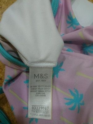 Купальник M&S для девочки