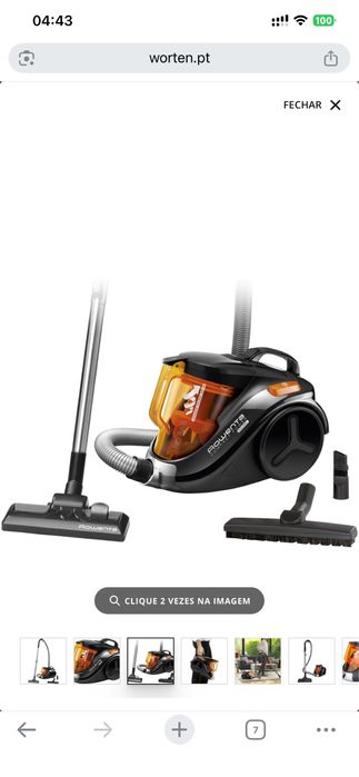 Aspirador rowenta ciclope