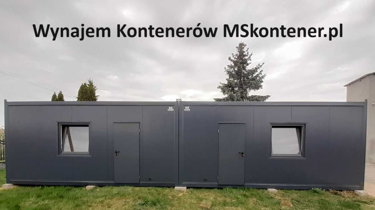 WYNAJEM kontenerów Biurowych XL 17m2 Warszawa i okolice