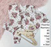 Piżamka Haydi baloniki na bieli