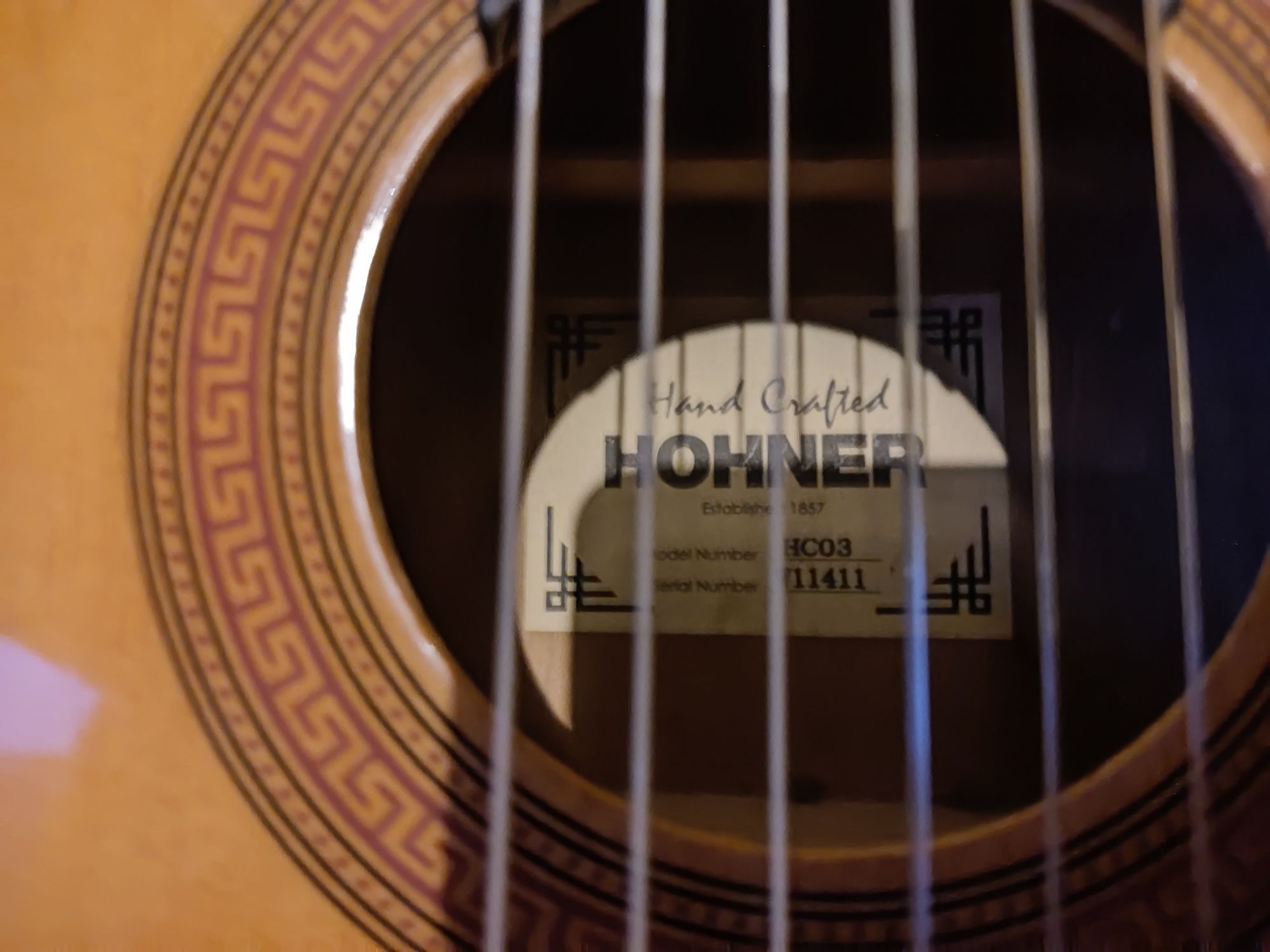 Gitara klasyczna Hohner mała