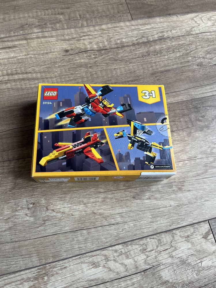 Zestaw Lego Creator 31124 3 w 1, Nowy