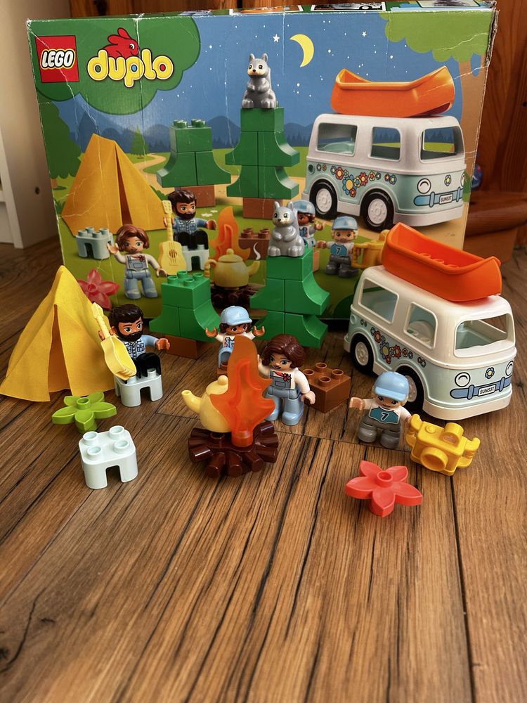 Lego duplo Rodzinne biwakowanie