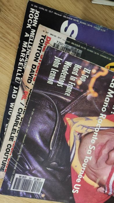 Revistas Música Rock & Folk antigas