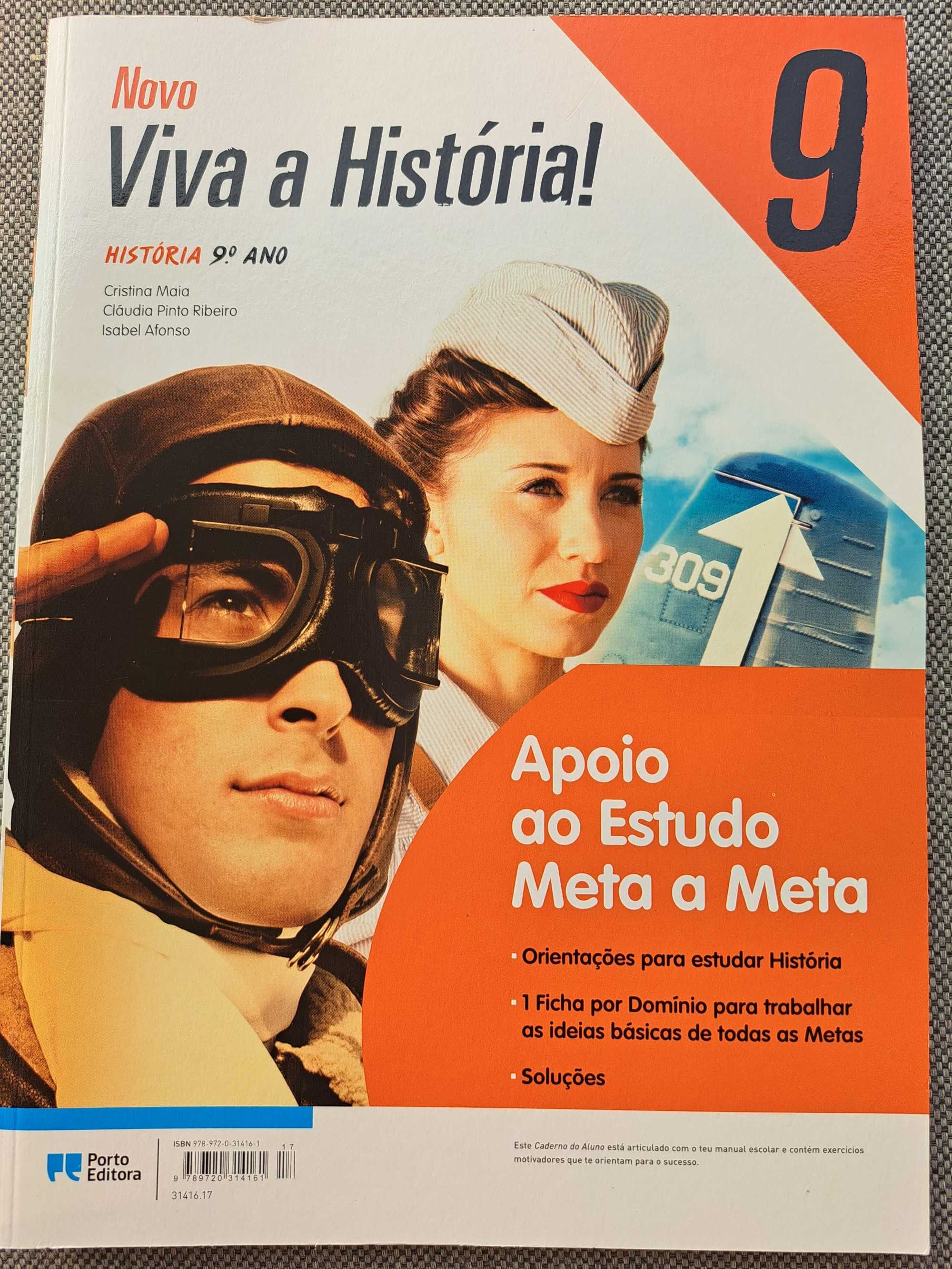 Caderno de atividades História 9º ano ISBN 9789720314161