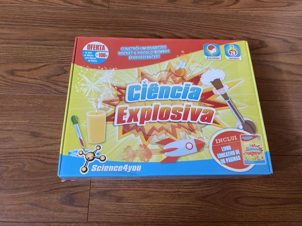 Jogo ciência explosiva- sem uso