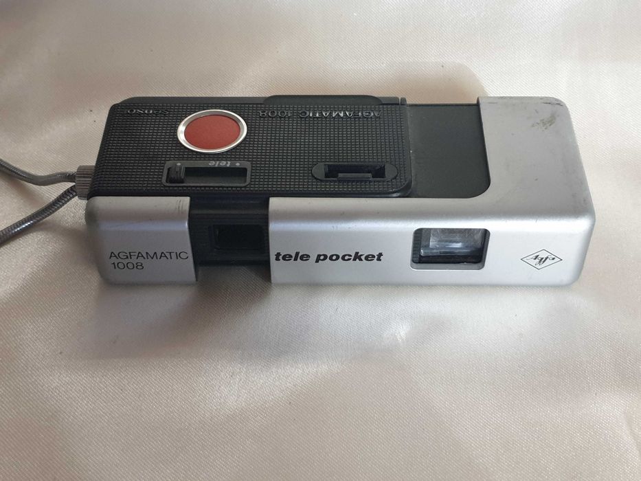 Câmara Fotográfica AGFA Agfamatic 1008 Tele Pocket Sensor – Vintage