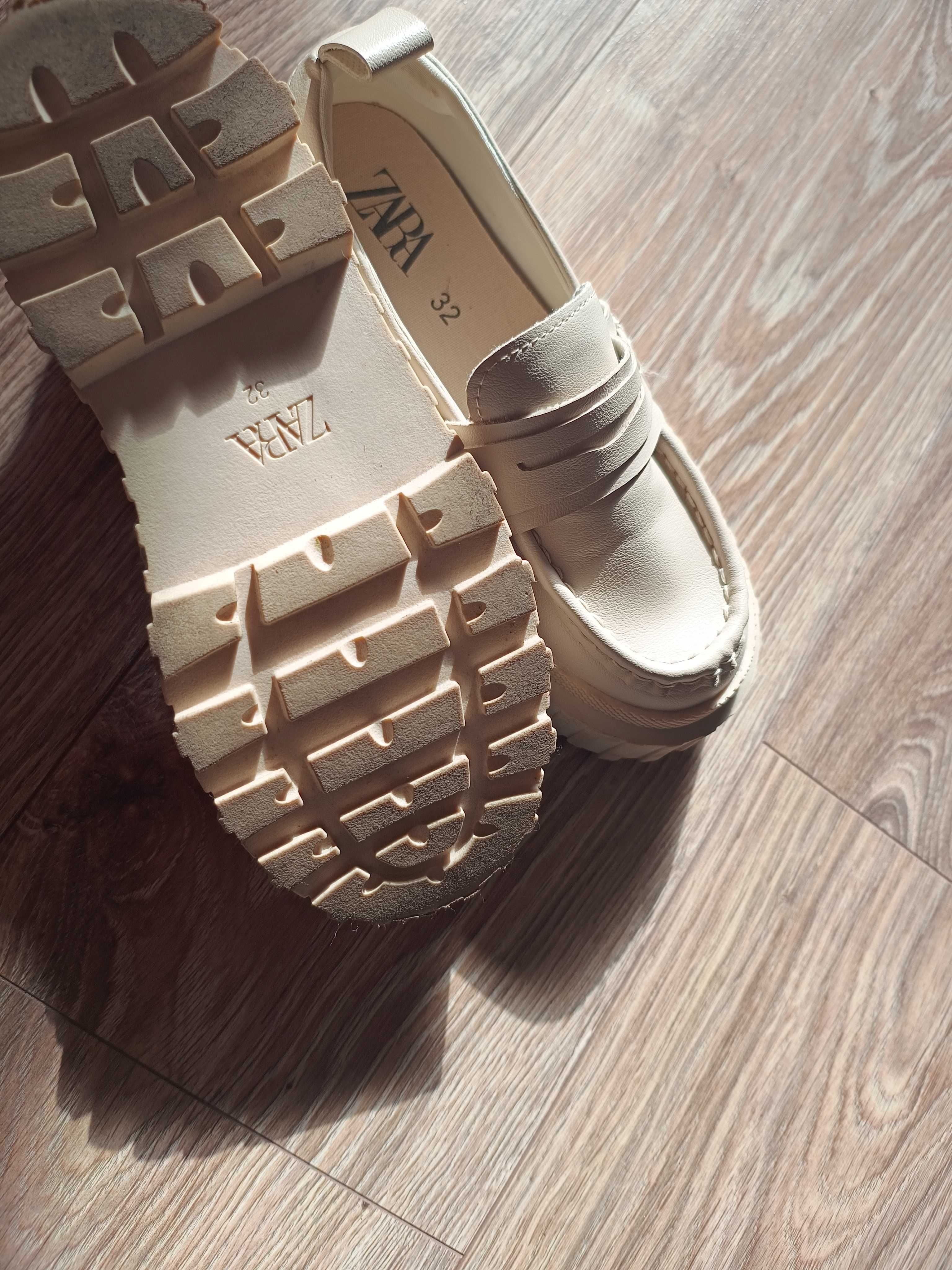 Mokasyny Zara 32 jak nowe