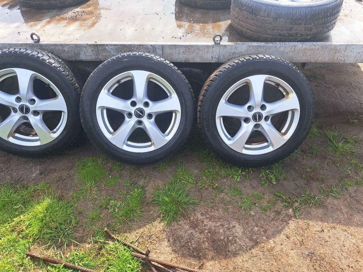 Alufelgi borbet 16 5x112 VW passat b6 golf 5 Touran caddy skoda seat