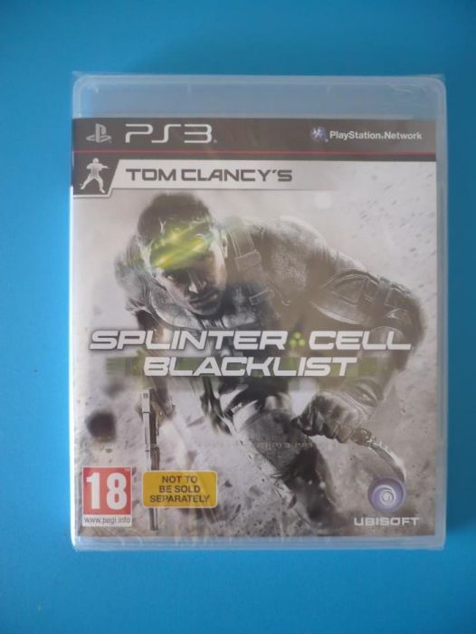Splinter cell blacklist Edição especial ps3 ( novo )