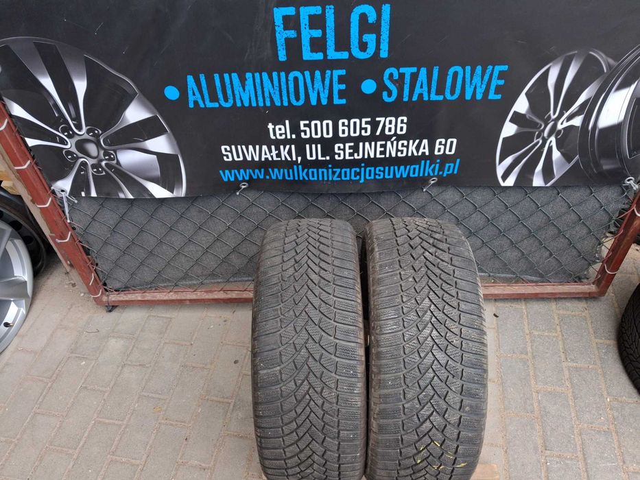 2x używane opony zimowe 225/50 R17 Bridgestone 2020r Montaż GWARANCJA