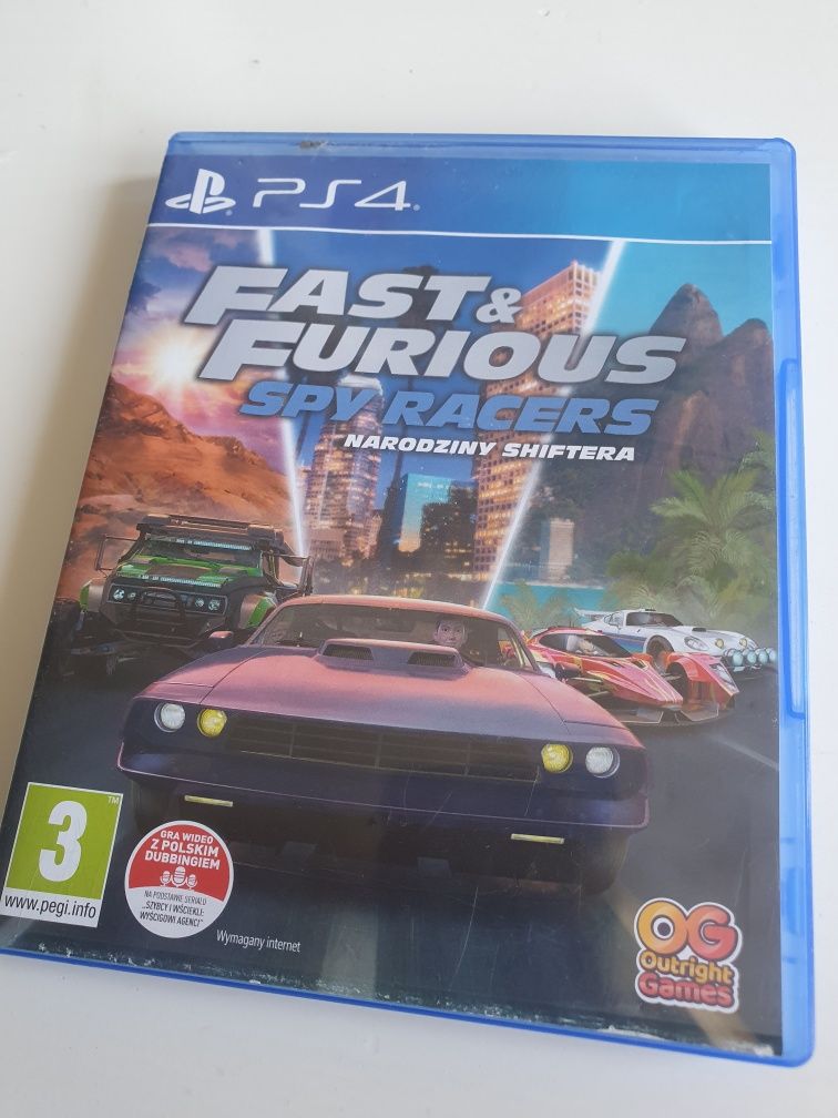 Oryginalna Gra Fast and Fourius PlayStation PS 4