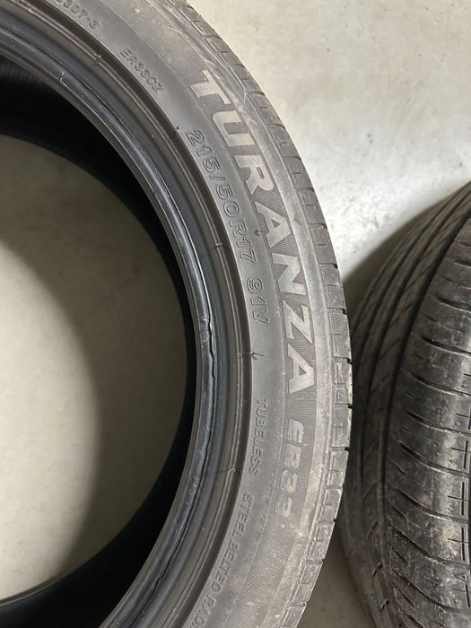 Opony bridgestone turanza ER33 215/50R17