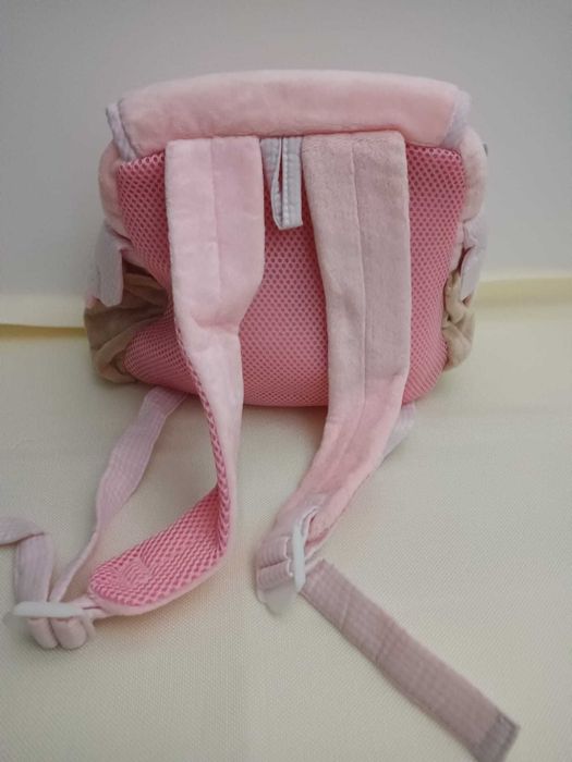 Mochila em veludo para bebé - Artigos NOVOS