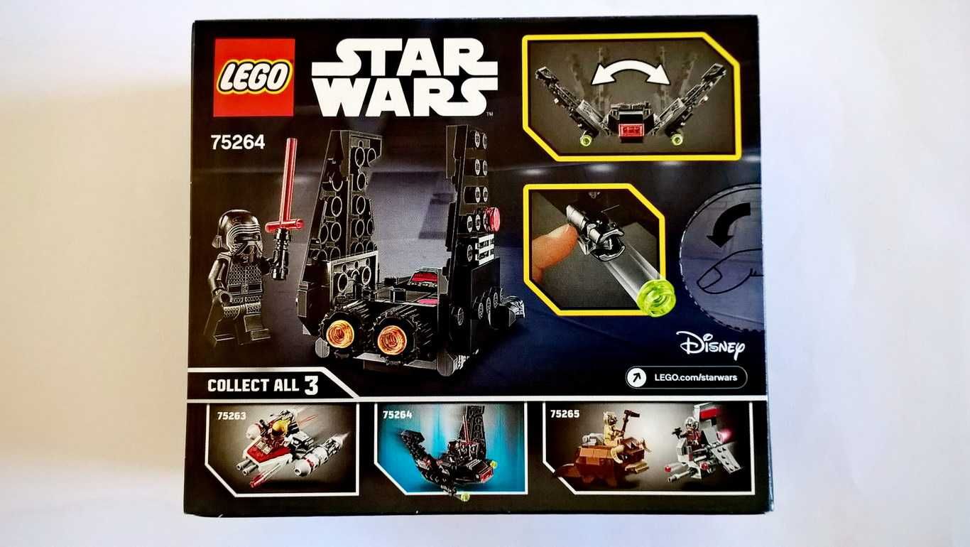 Lego Star Wars 75264 Kylo Ren's Shuttle Microfighter Series 7 selado