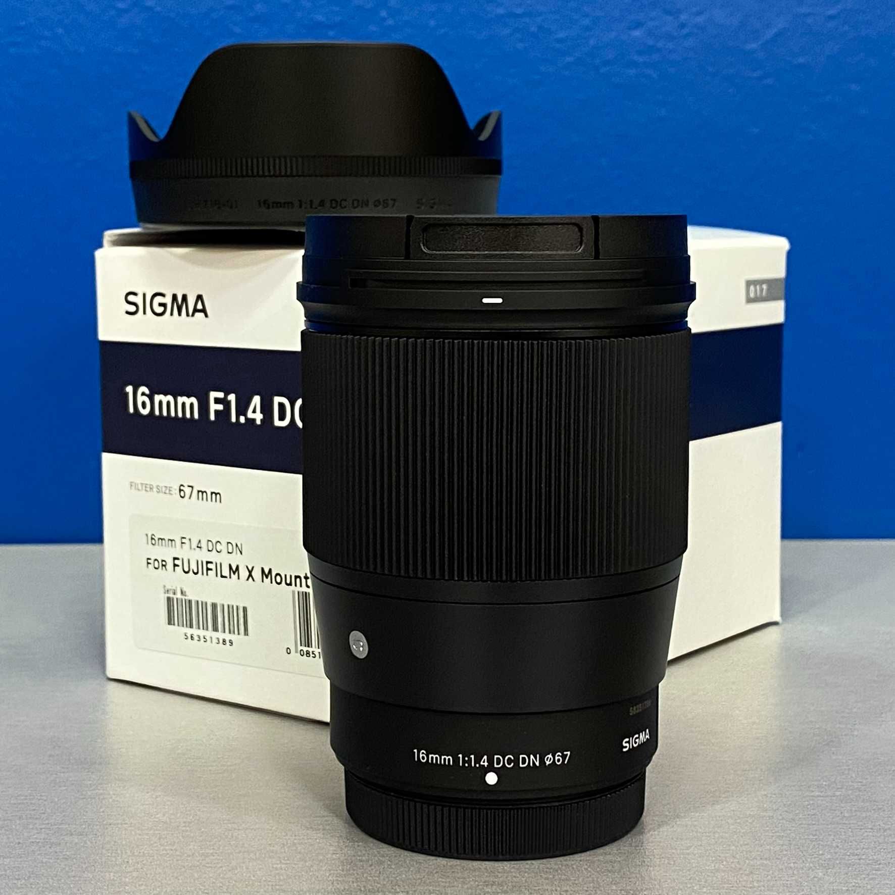 Sigma 16mm f/1.4 DC DN Contemporary (Fujifilm) - NOVA