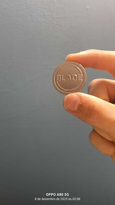 Moeda "BLADE" em prata