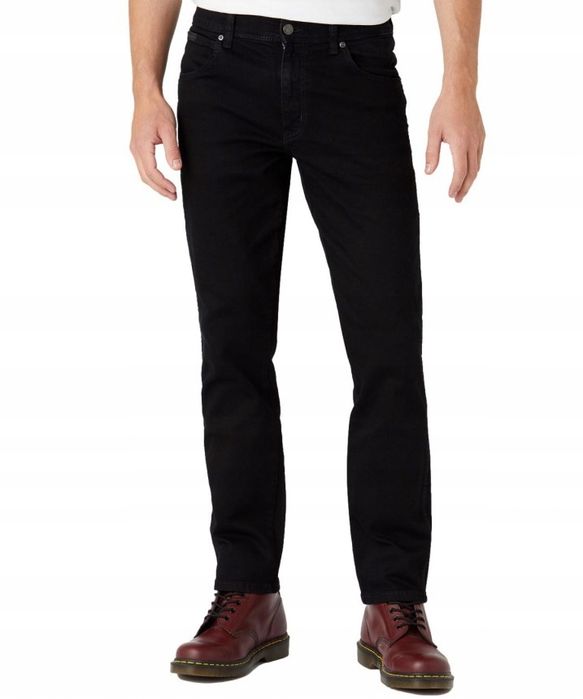 Wrangler Texas Slim Black Valley W32 L36 W12SHP19A