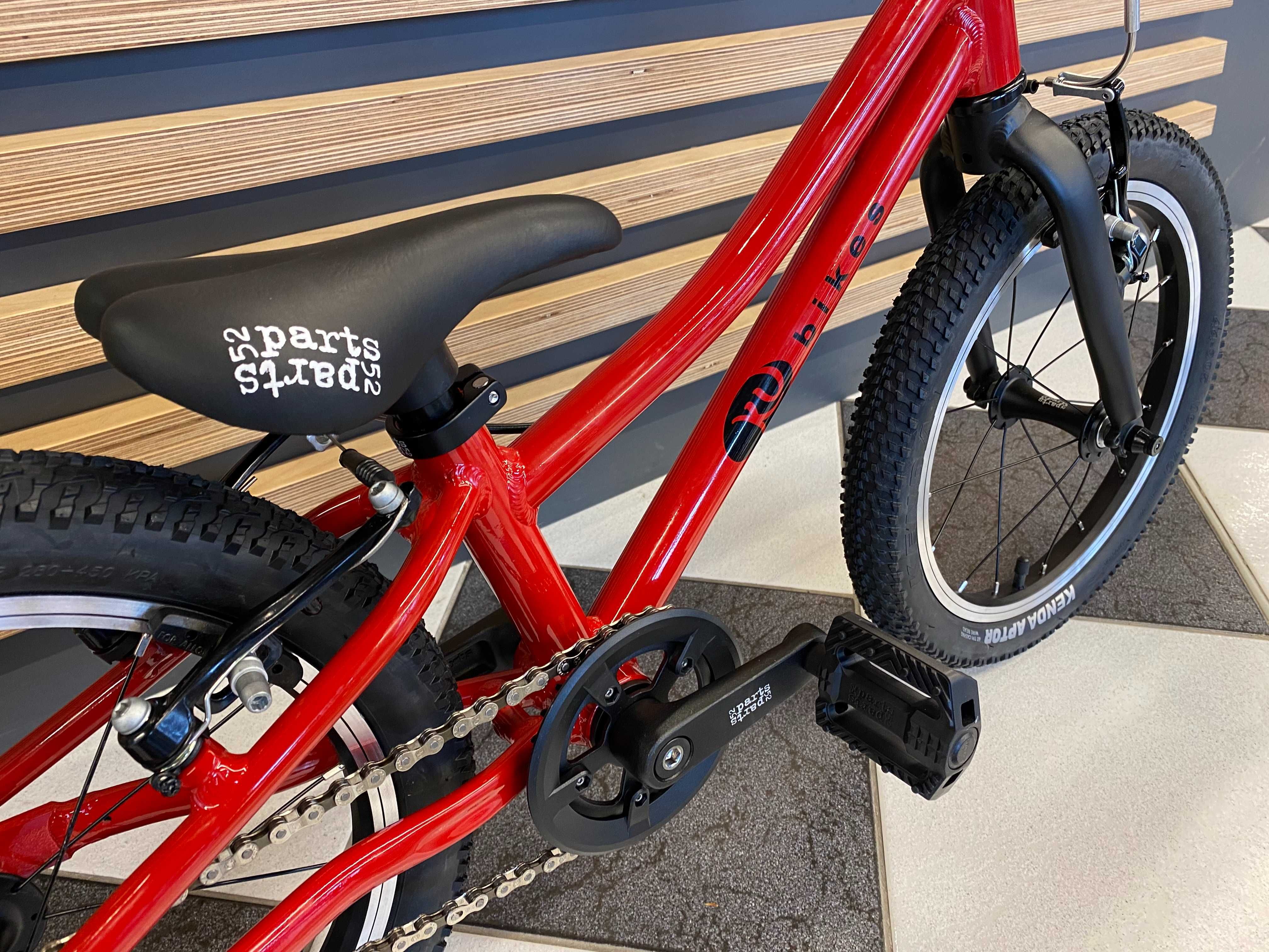 Rower dziecięcy KUBIKES 16S Red czerwony 16 cali KRAKÓW
