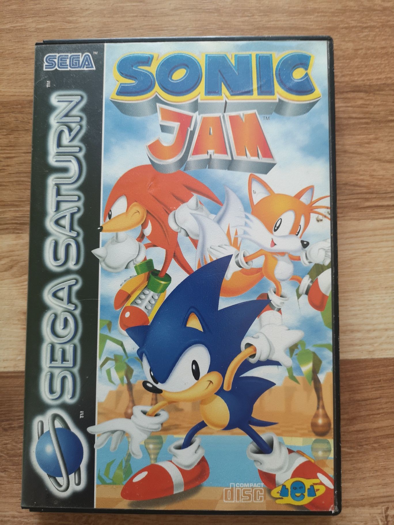 Sega Saturn gra Sonic Jam PAL angielski