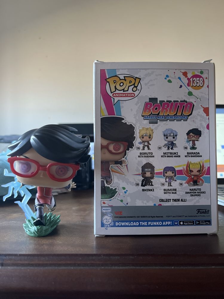 Funko pop sarada gitd 1358