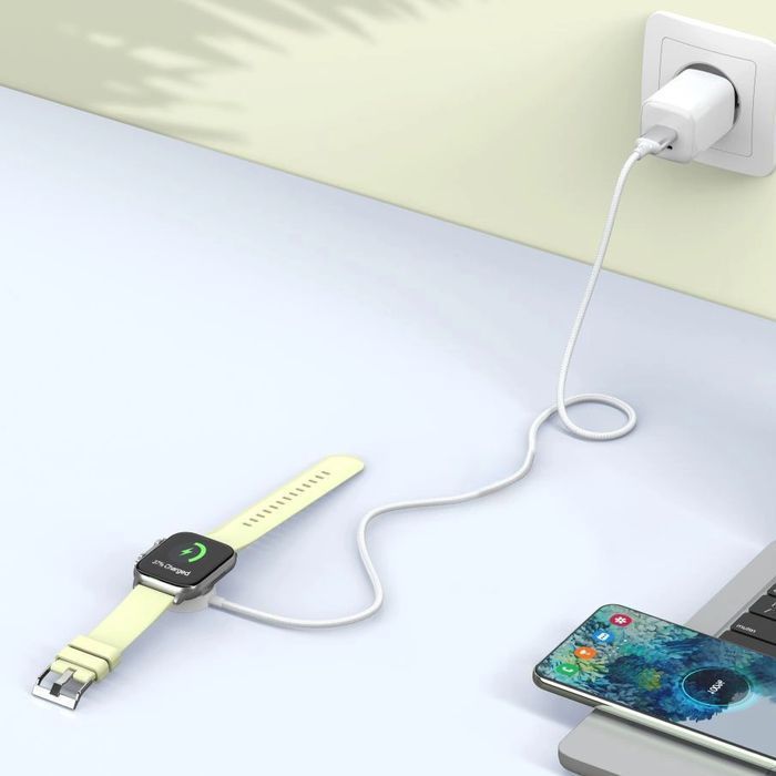 Ładowarka indukcyjna Tech-Protect UltraBoost USB-A do Apple Watch 1m
