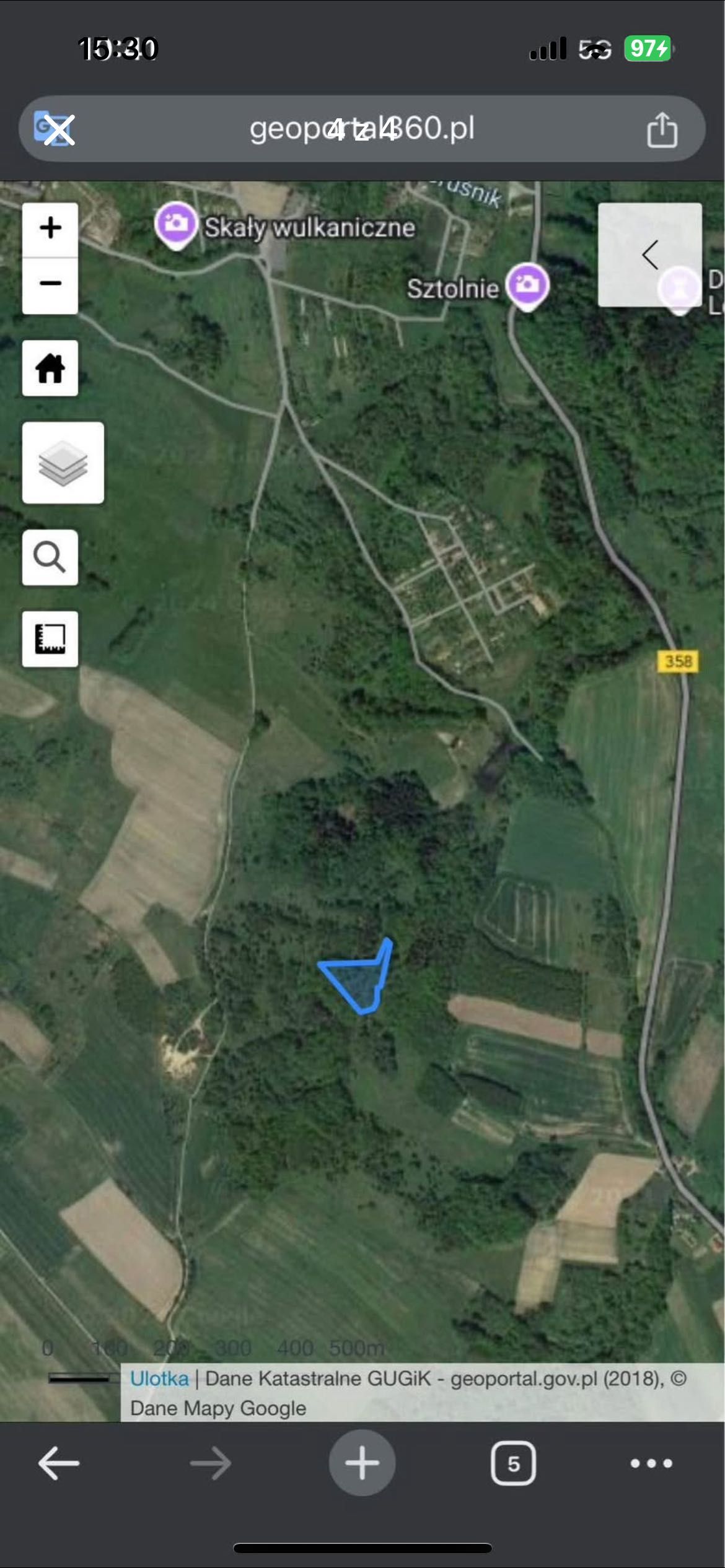 Działka las możliwa zamiana